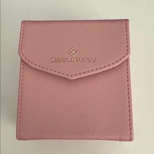 Kendra Scott Pink Jewelry Pouch / Travel Case